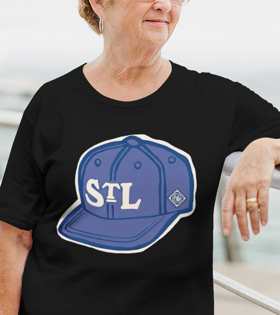 St. Louis Stars STL Negro Leagues Baseball Cap Insignia T-Shirt
