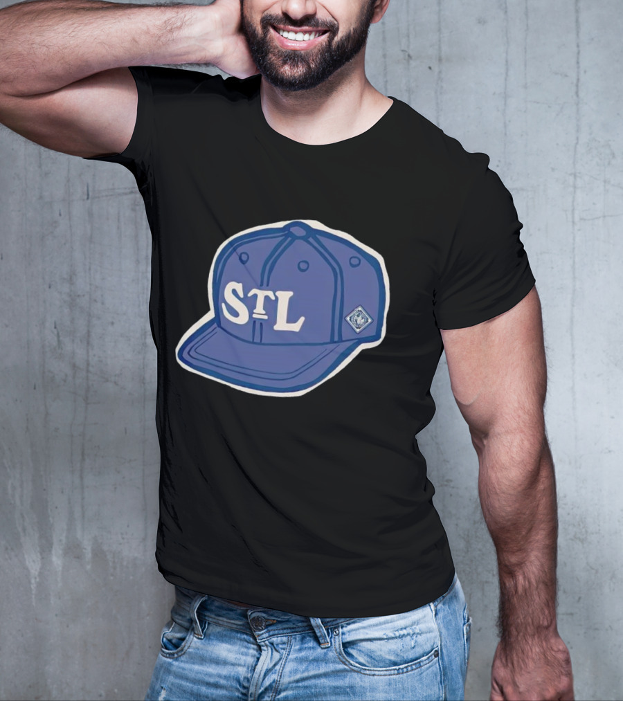 St. Louis Stars STL Negro Leagues Baseball Cap Insignia T-Shirt