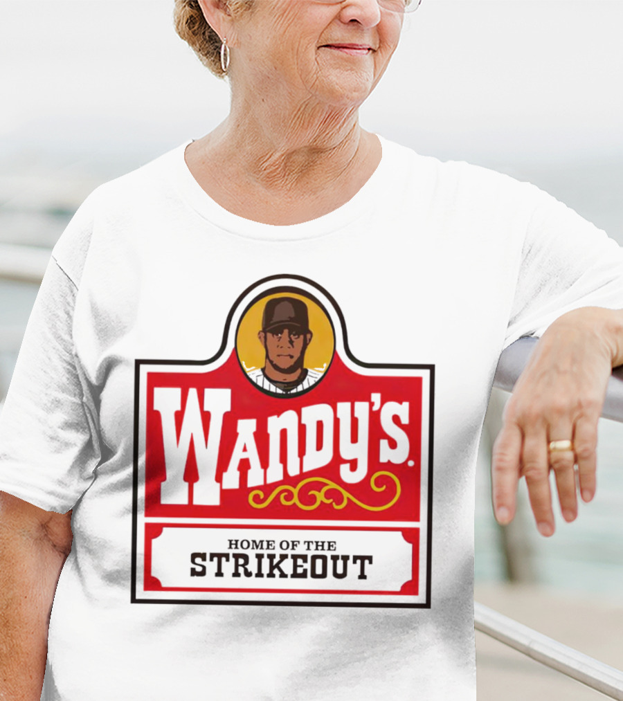 Wandy’s Home Of The Strikeout New York Baseball Classic Pitcher T-Shirt