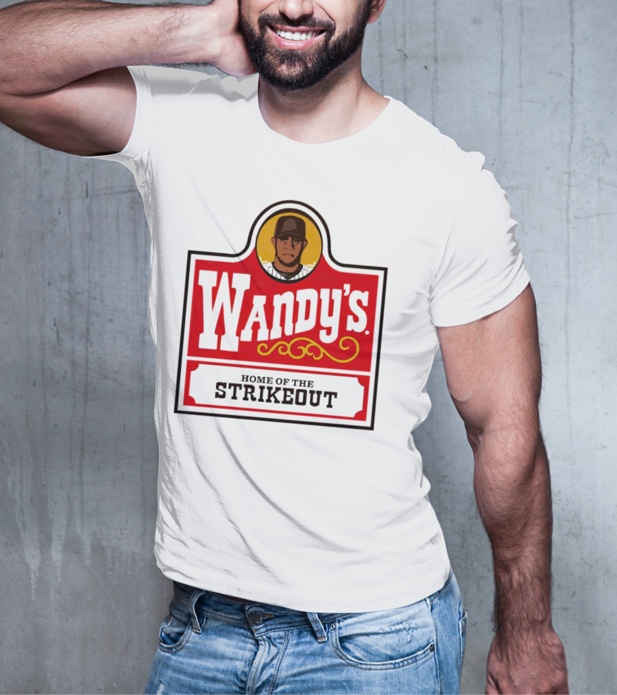 Wandy’s Home Of The Strikeout New York Baseball Classic Pitcher T-Shirt