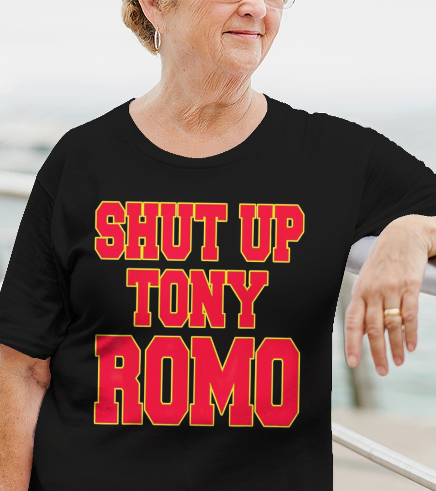 Kansas City Chiefs Shut Up Tony Romo T-Shirt