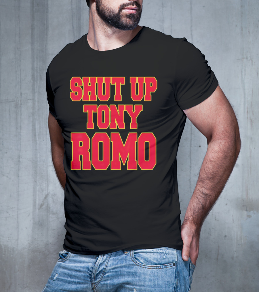 Kansas City Chiefs Shut Up Tony Romo T-Shirt