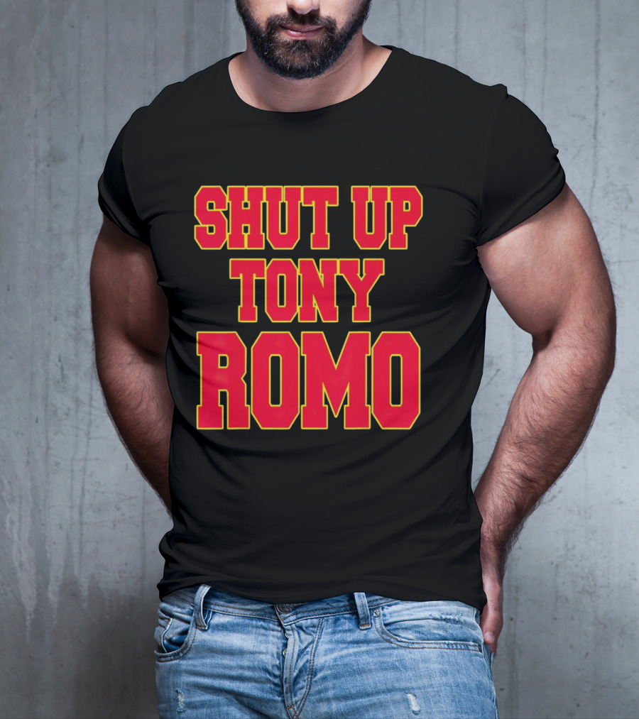 Kansas City Chiefs Shut Up Tony Romo T-Shirt