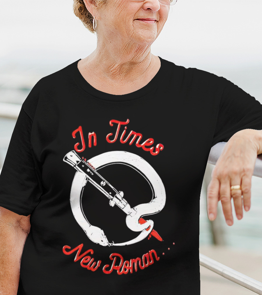 In Times New Roman Q Snake T-Shirt