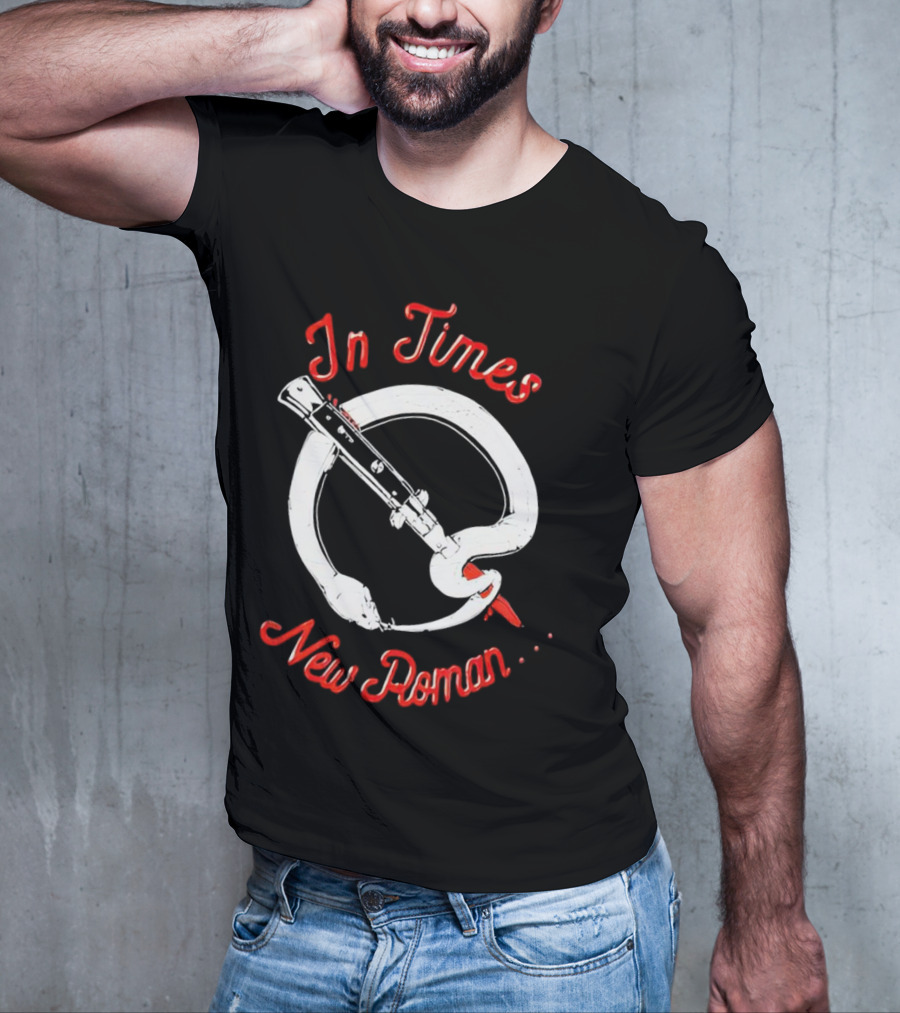 In Times New Roman Q Snake T-Shirt