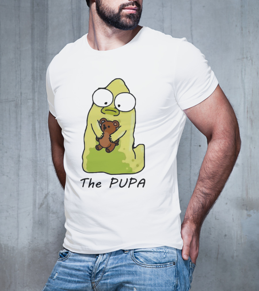The Pupa Holding Teddy Bear Solar Opposites T-Shirt