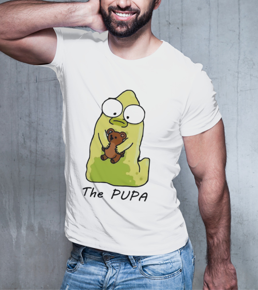 The Pupa Holding Teddy Bear Solar Opposites T-Shirt