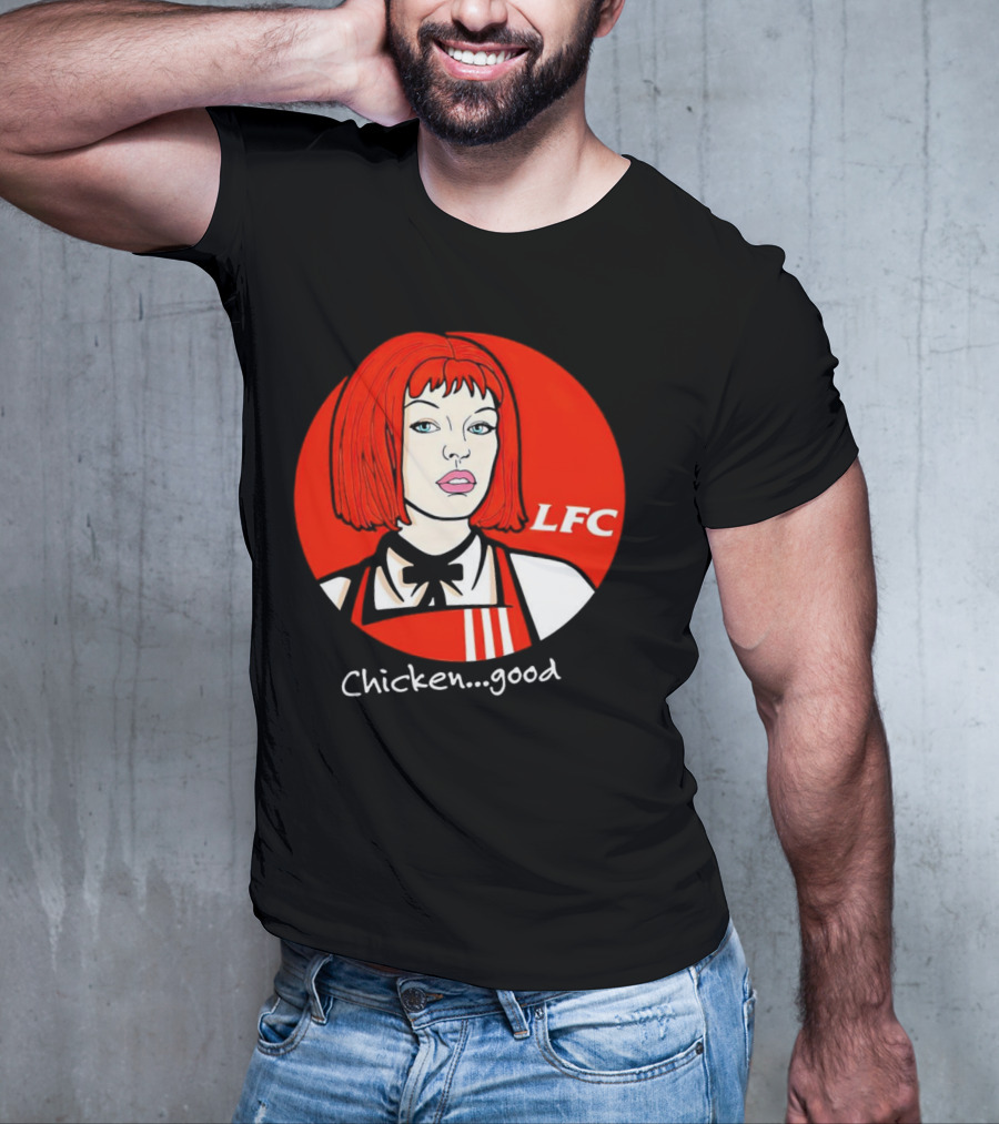 Chicken Good LFC Retro Style Redhead T-Shirt