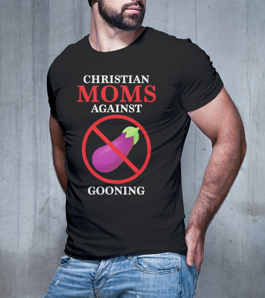 Christian Moms Against Gooning Emoji T-Shirt