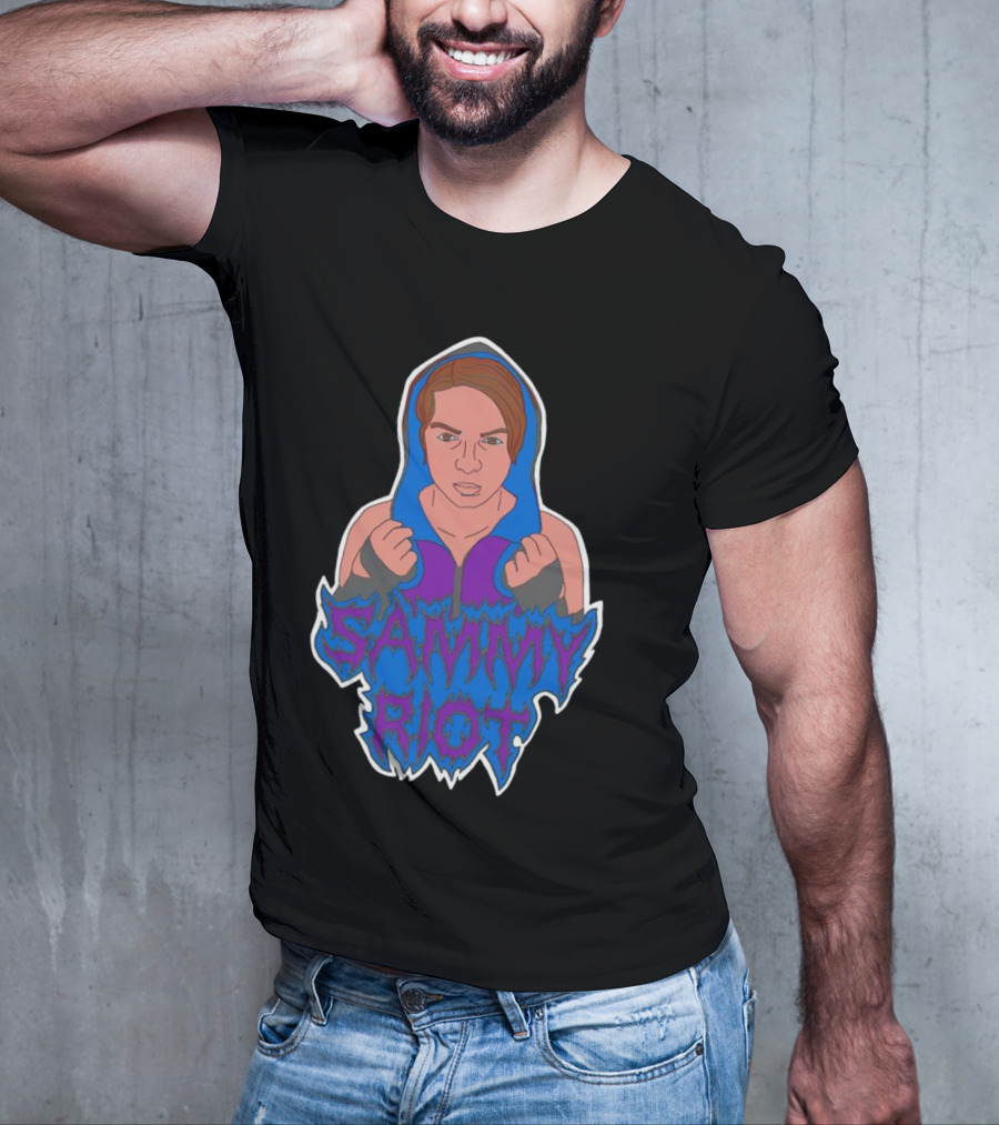 Sammy Riot Wrestling Hoodie Lost Art Sammy Riot #3 T-Shirt