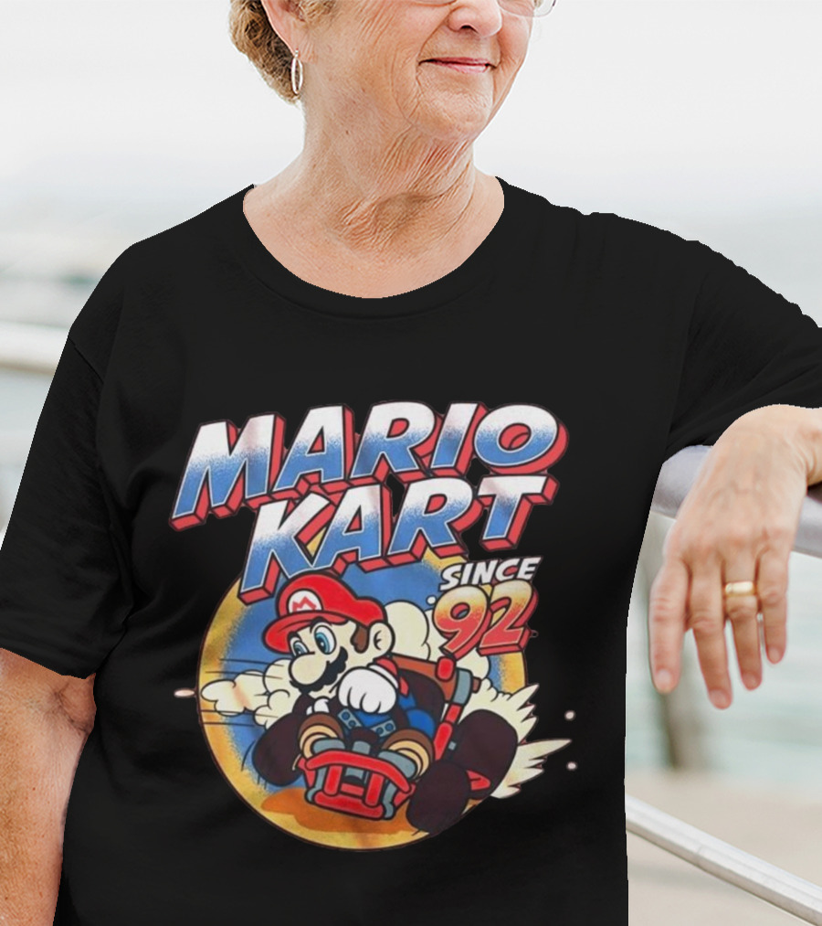 Mario Kart Since 92 Racing Adventure Retro Vibes T-Shirt