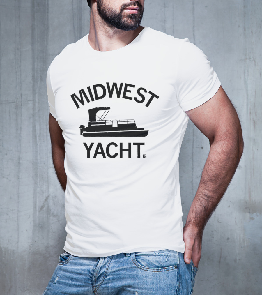MIDWEST YACHT PONTOON BOAT VINTAGE T-Shirt