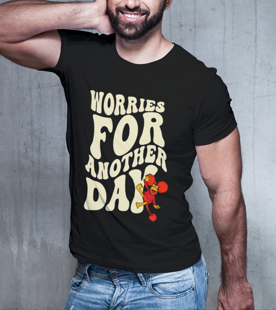 Fraggle Rock Worries For Another Day Red Muppet Character T-Shirt