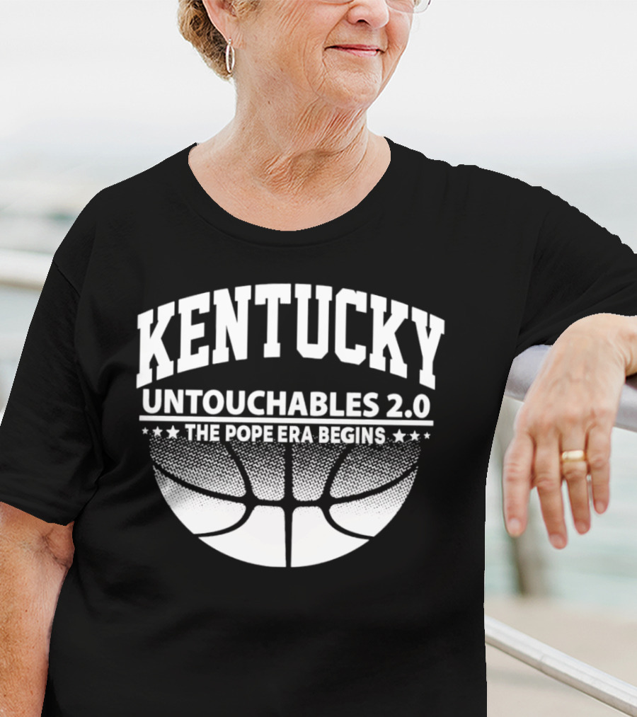 Kentucky Untouchables 2.0 The Pope Era Begins Basketball T-Shirt