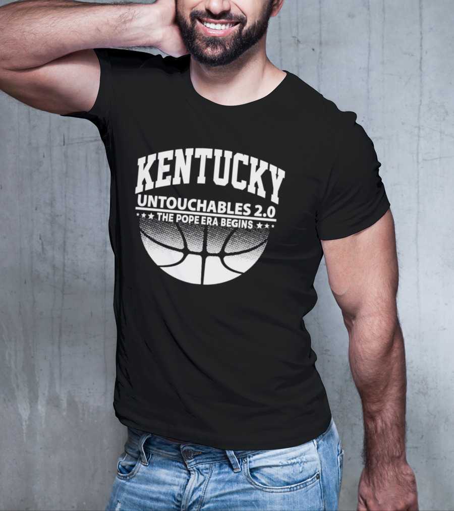 Kentucky Untouchables 2.0 The Pope Era Begins Basketball T-Shirt