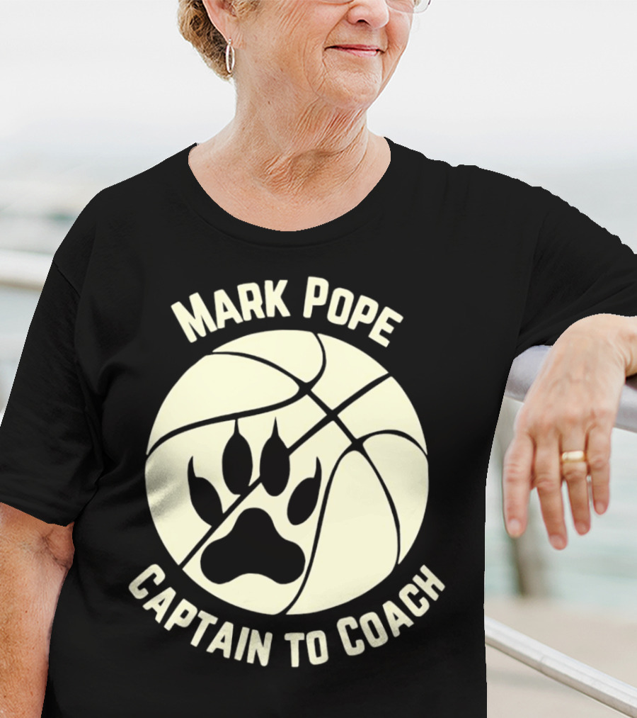 Mark Pope Captain To Coach Kentucky Basketball Legend T-Shirt