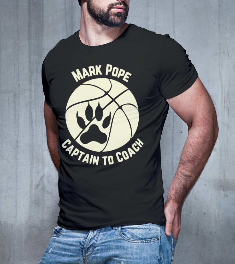 Mark Pope Captain To Coach Kentucky Basketball Legend T-Shirt