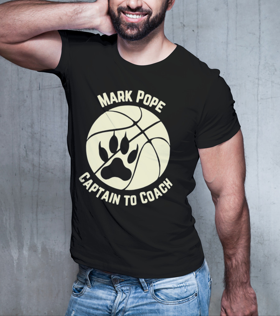 Mark Pope Captain To Coach Kentucky Basketball Legend T-Shirt