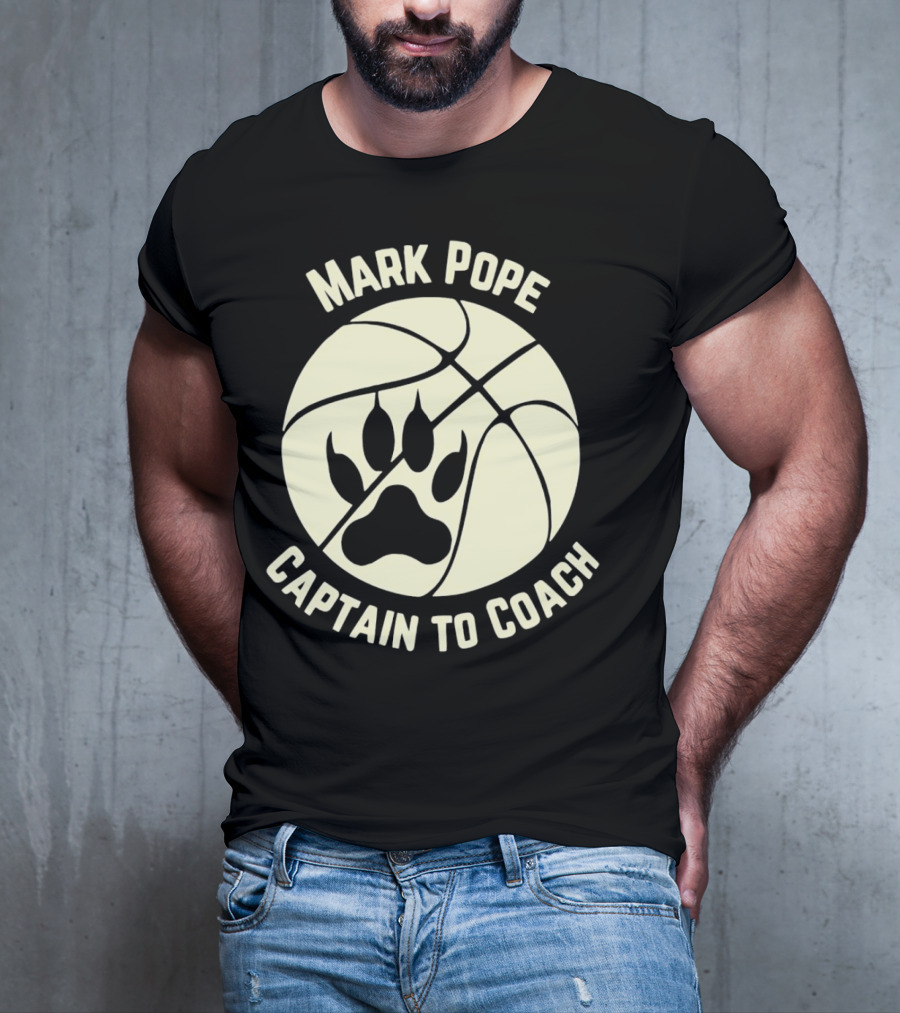 Mark Pope Captain To Coach Kentucky Basketball Legend T-Shirt