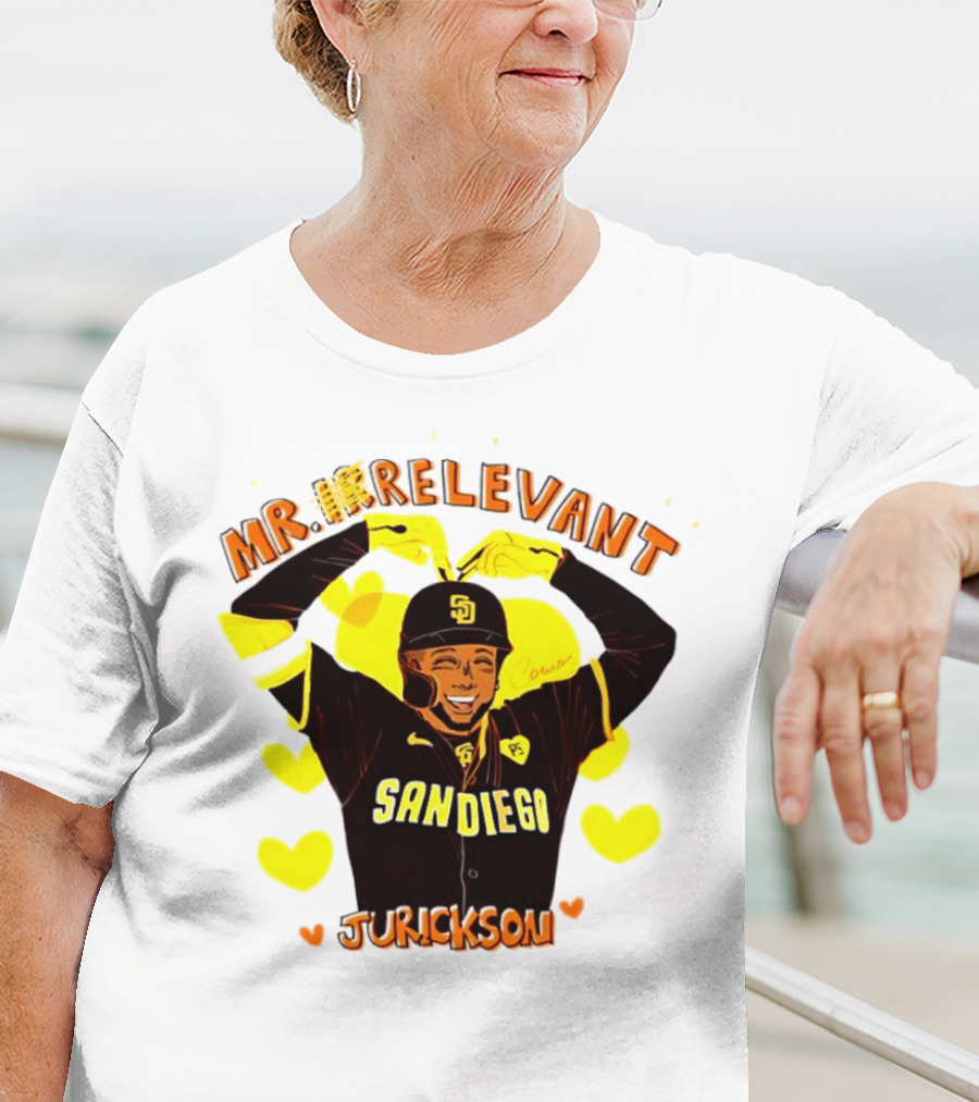 Mr Relevant Jurickson San Diego Baseball Hearts T-Shirt