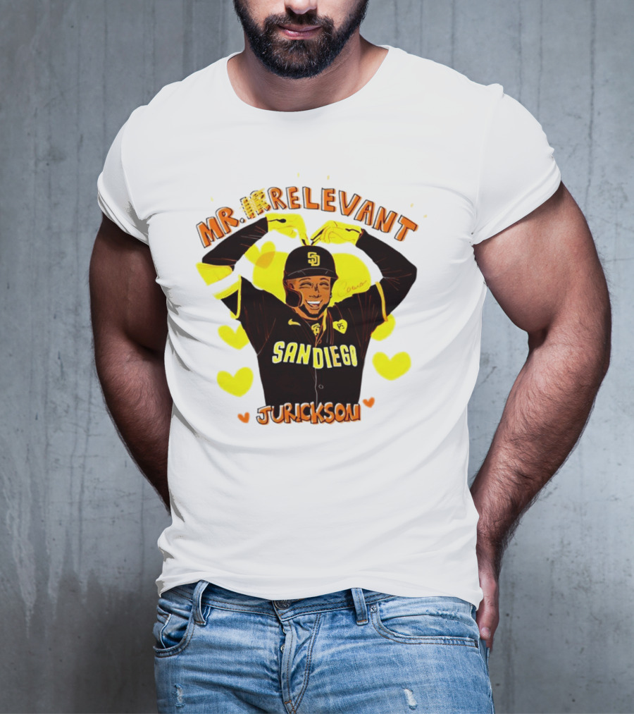 Mr Relevant Jurickson San Diego Baseball Hearts T-Shirt