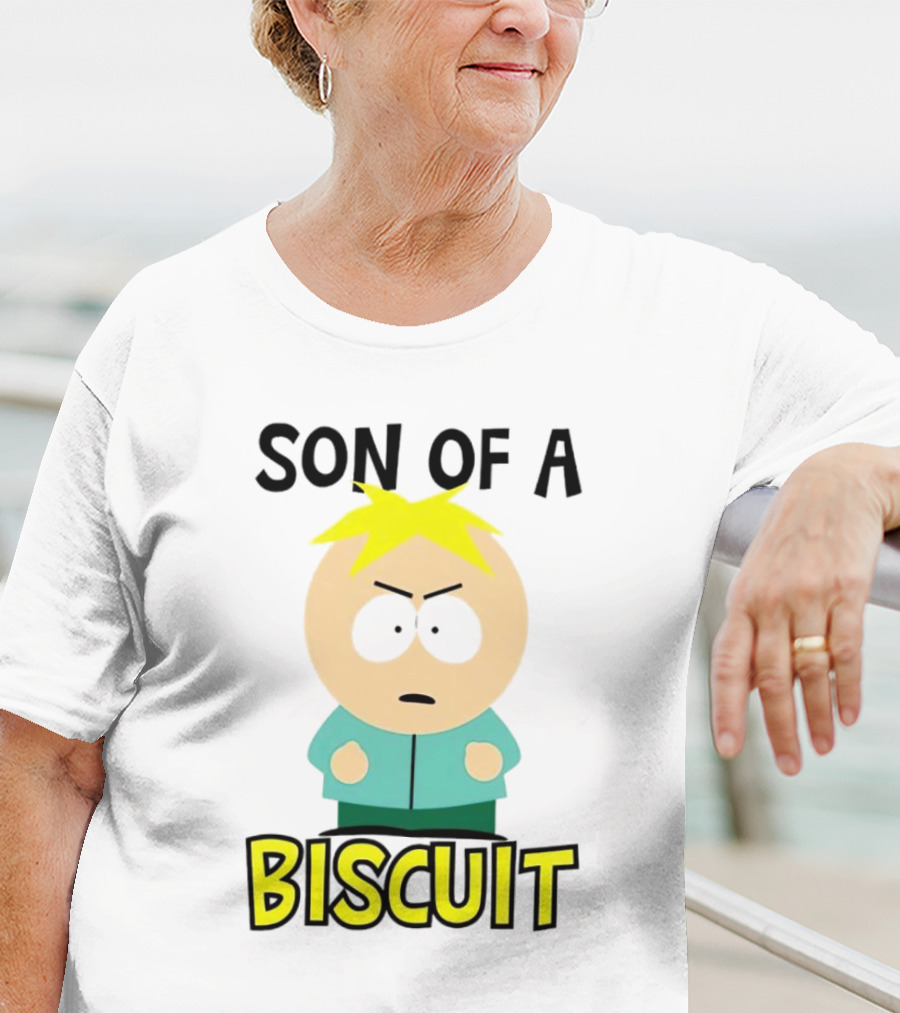 South Park Son Of A Biscuit Butters Meme T-Shirt