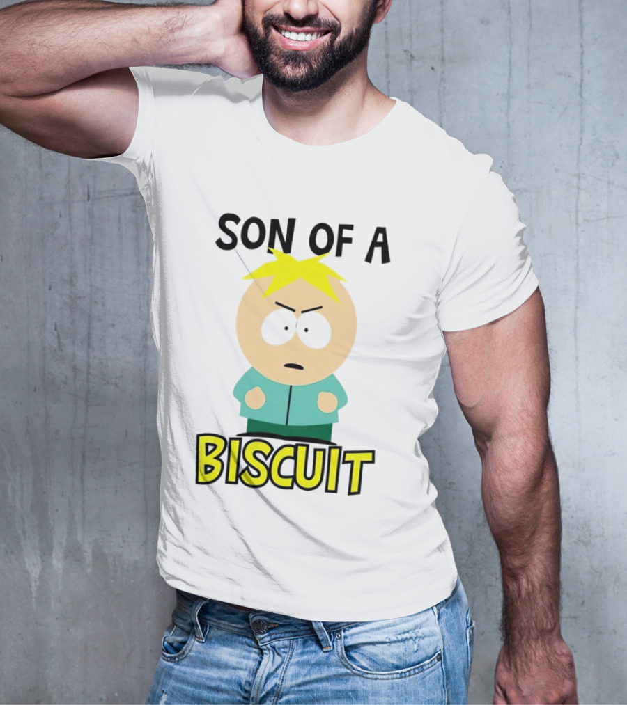 South Park Son Of A Biscuit Butters Meme T-Shirt