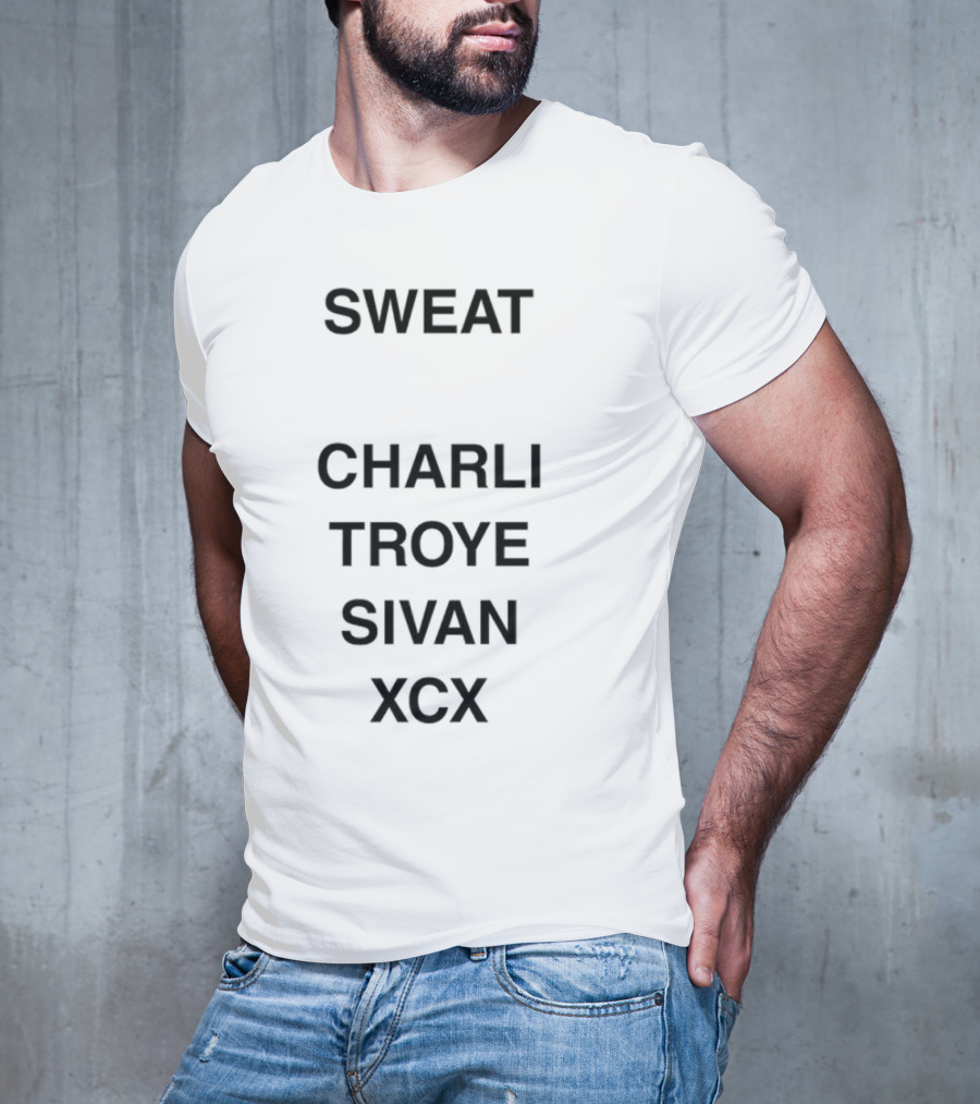 Sweat Charli Troye Sivan XCX Collaboration T-Shirt