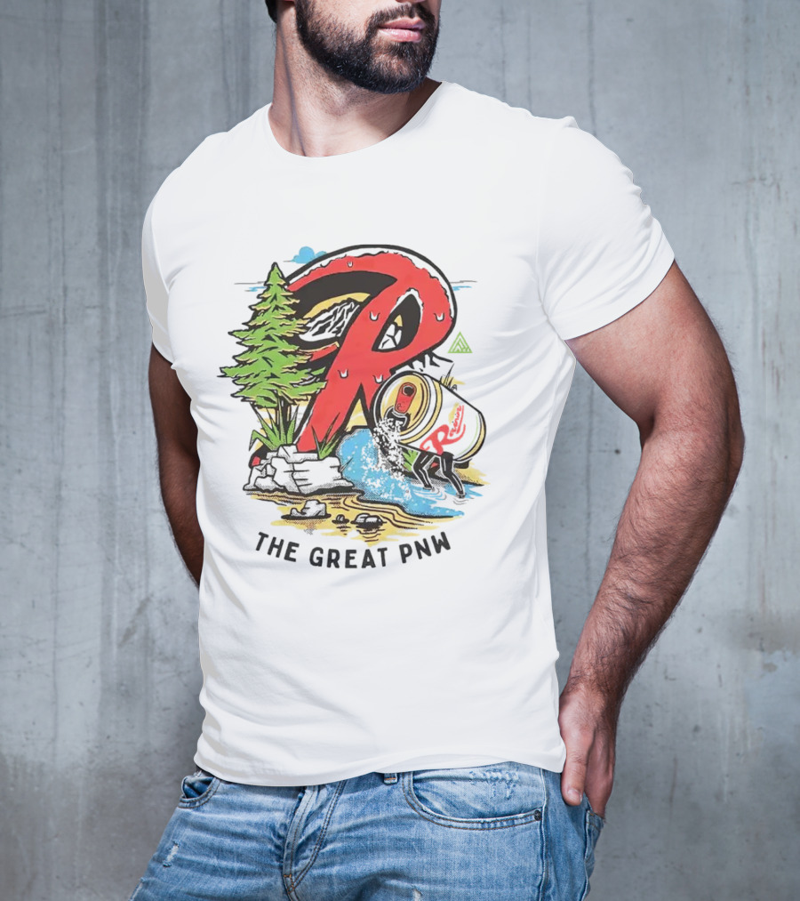Rainier Beer The Great PNW Adventure Refresh T-Shirt