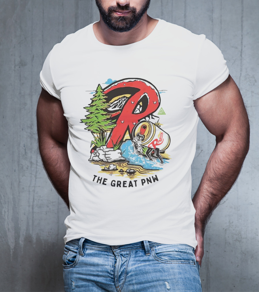 Rainier Beer The Great PNW Adventure Refresh T-Shirt