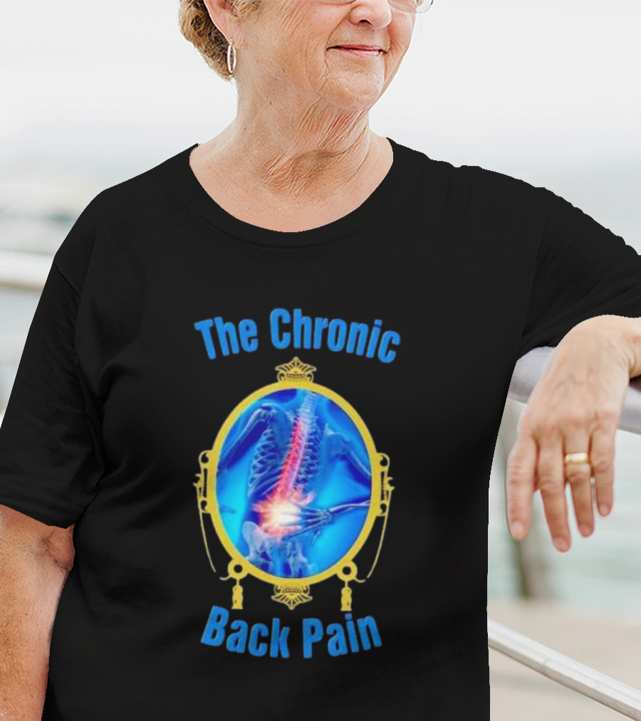 The Chronic Back Pain Skeleton X-Ray Image T-Shirt