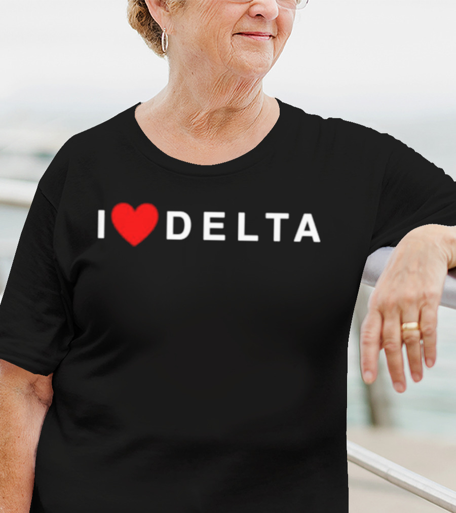 Joe Gatto Wears I Heart Delta T-Shirt