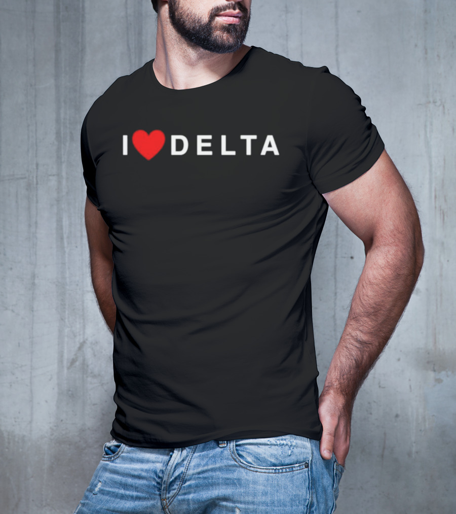 Joe Gatto Wears I Heart Delta T-Shirt