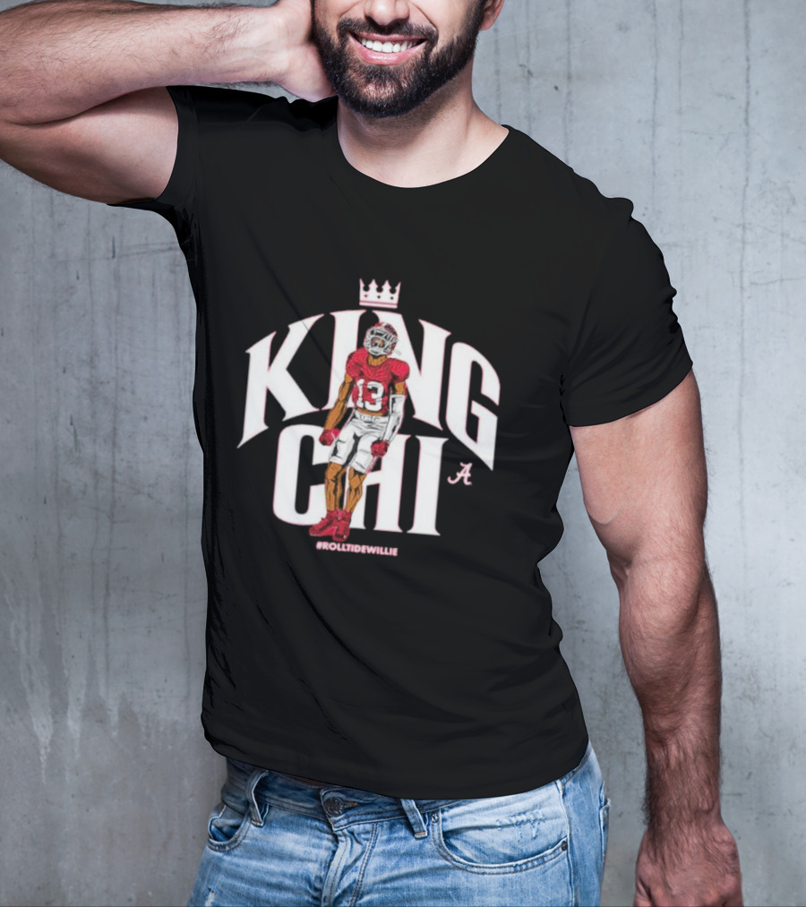 King Chi #RollTideWillie Alabama Crimson Tide T-Shirt