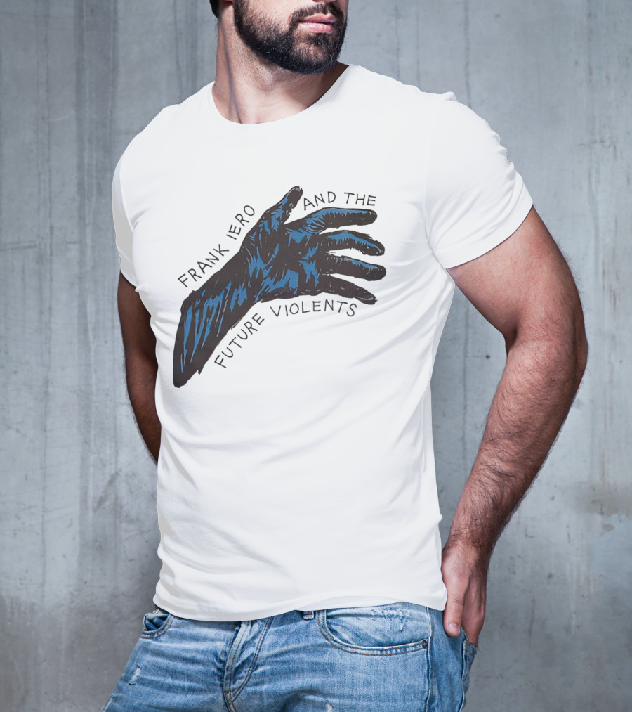 Frank Iero And The Future Violents Blue Hand T-Shirt