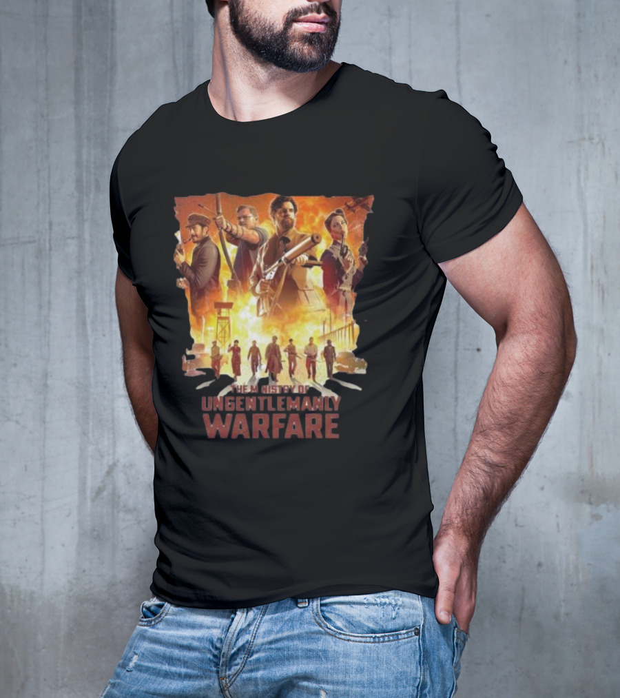 The Ministry Of Ungentlemanly Warfare Explosive Soldier Team In Action T-Shirt