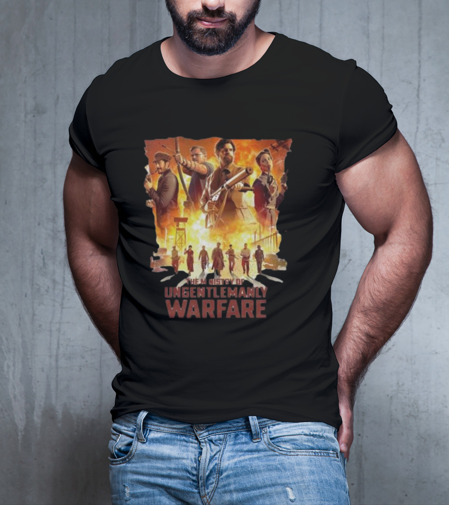 The Ministry Of Ungentlemanly Warfare Explosive Soldier Team In Action T-Shirt