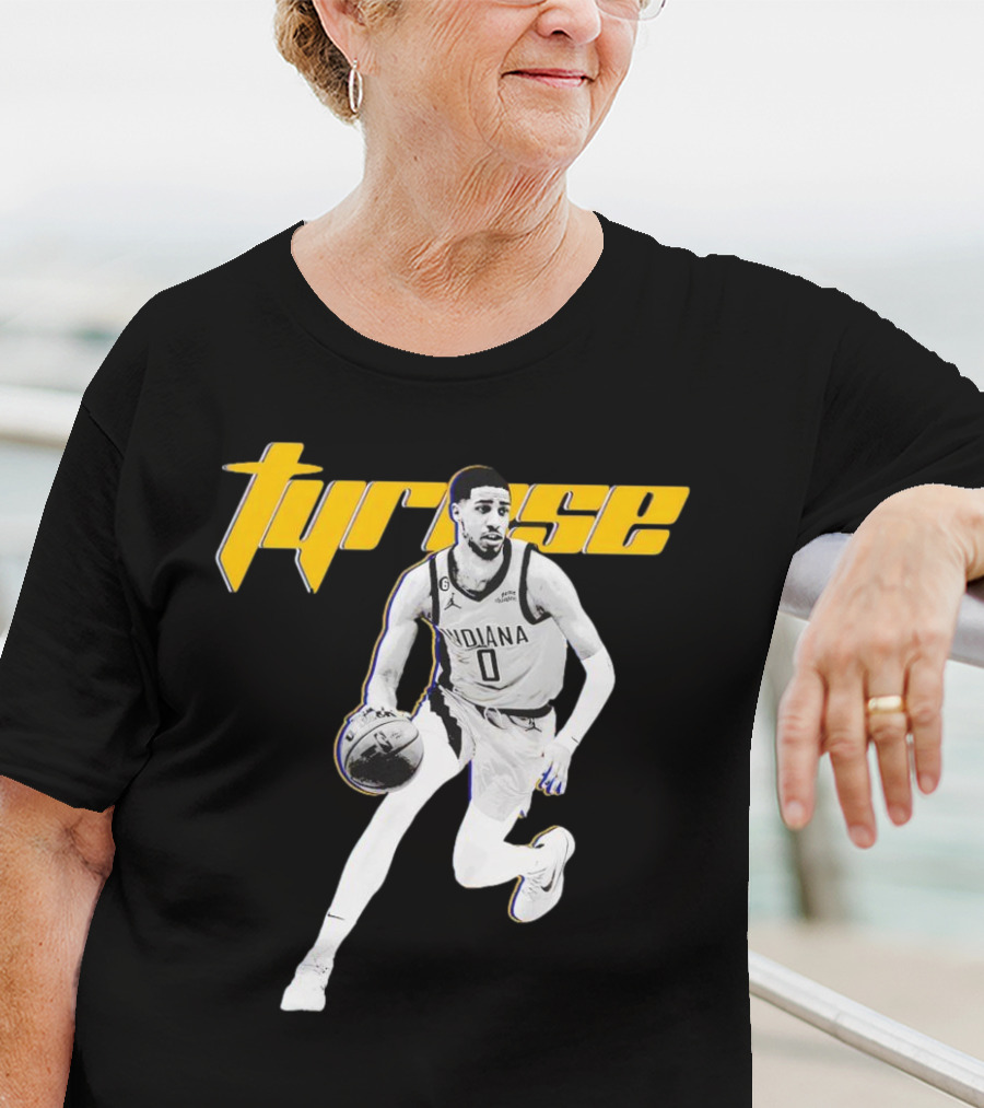 Tyrese Haliburton 0 Indiana Pacers Basketball Player T-Shirt