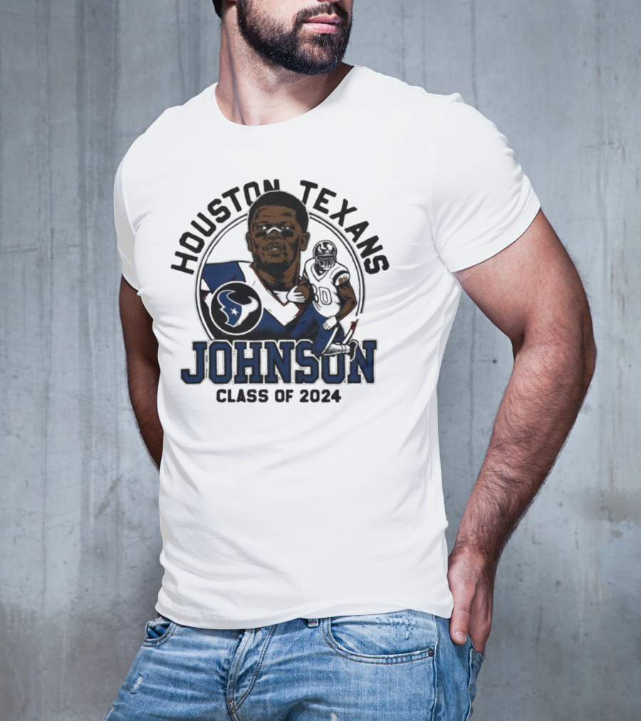 Houston Texans Andre Johnson Class Of T-Shirt