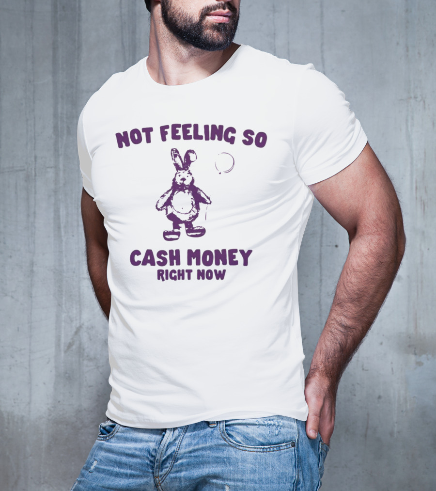 Bunny Not Feeling So Cash Money Right Now T-Shirt