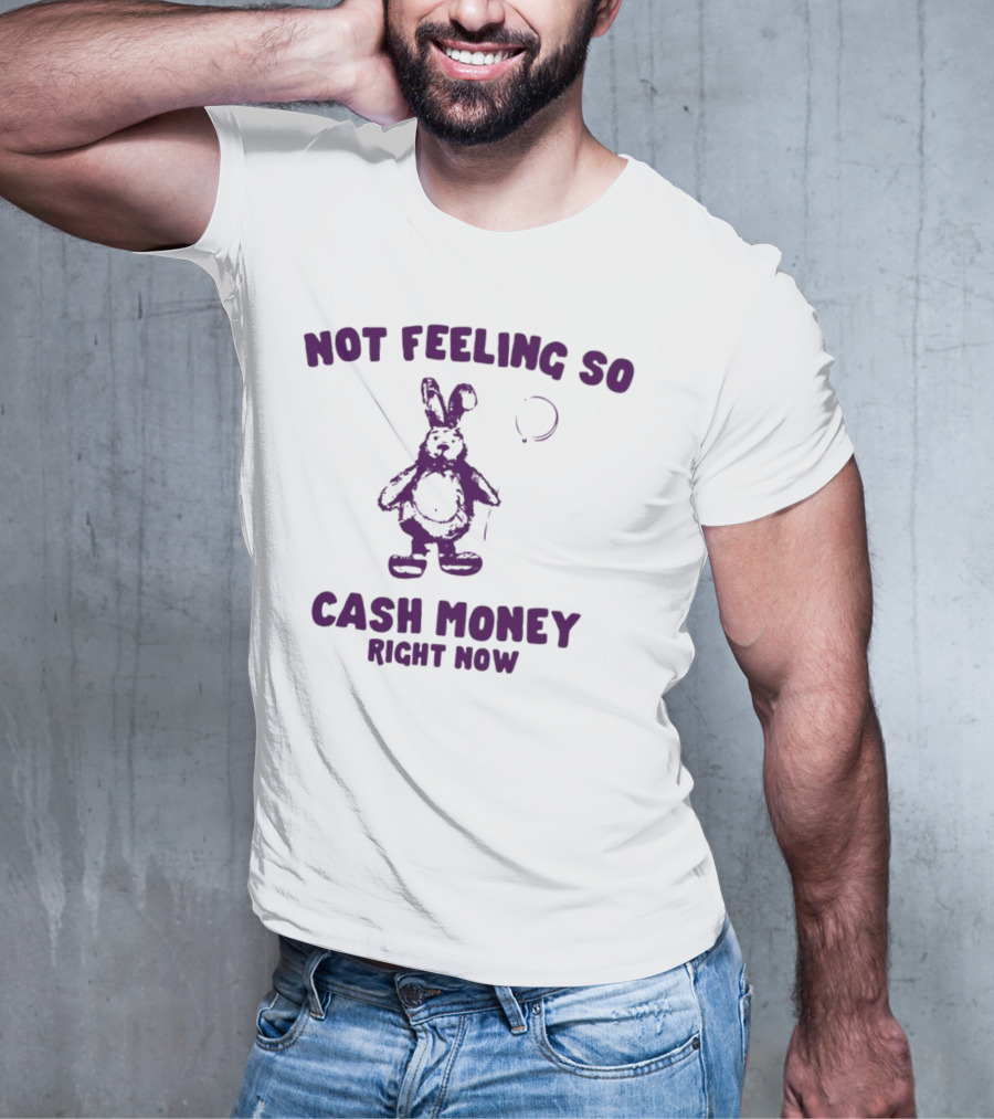Bunny Not Feeling So Cash Money Right Now T-Shirt