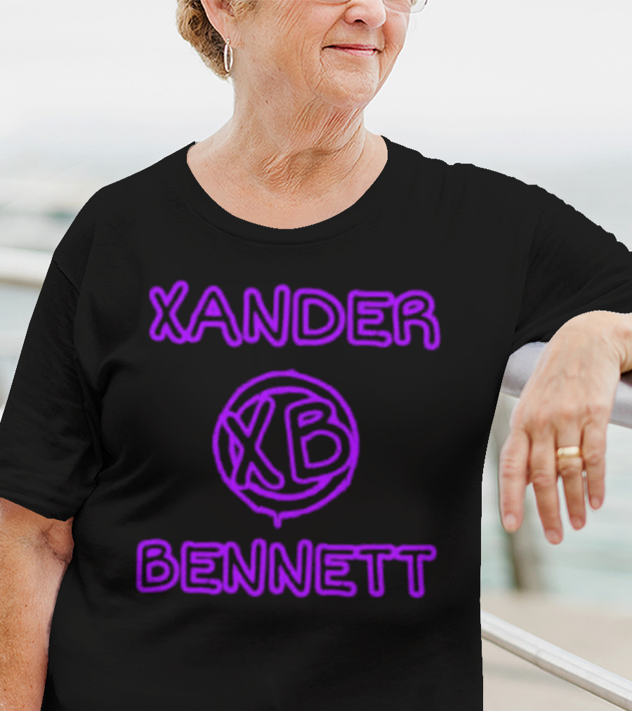 Xander Bennett XB Drip Neon Circle T-Shirt
