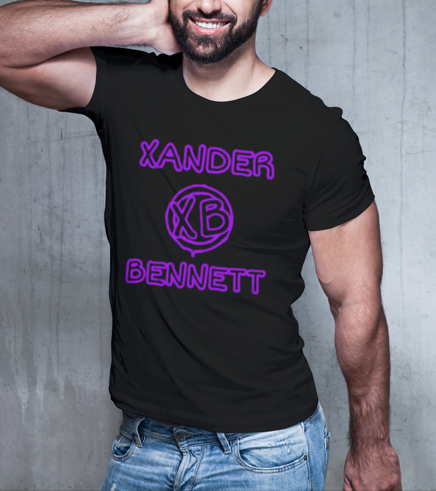 Xander Bennett XB Drip Neon Circle T-Shirt