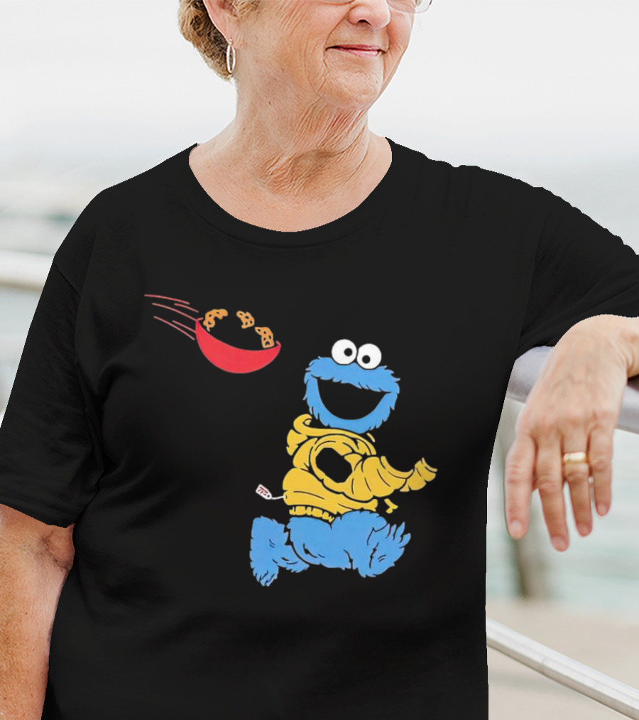 Catch Monster Chasing Cookie Bowl T-Shirt