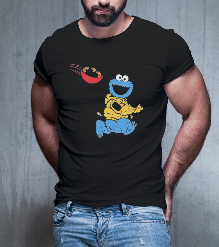Catch Monster Chasing Cookie Bowl T-Shirt