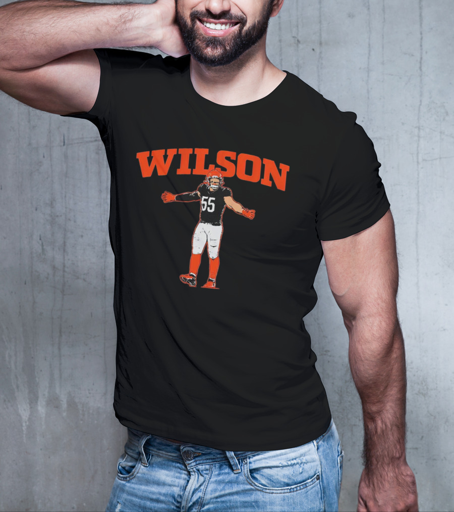 Wilson 55 Cincinnati Bengals Football Hero T-Shirt