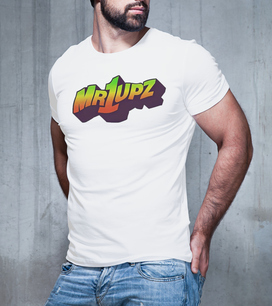 Mr1upz Shagadelic Retro Gradient Text T-Shirt