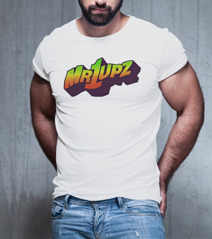 Mr1upz Shagadelic Retro Gradient Text T-Shirt