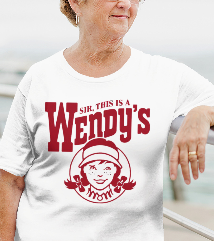 Sir This Is A Wendy’s Logo With Iconic Branding T-Shirt