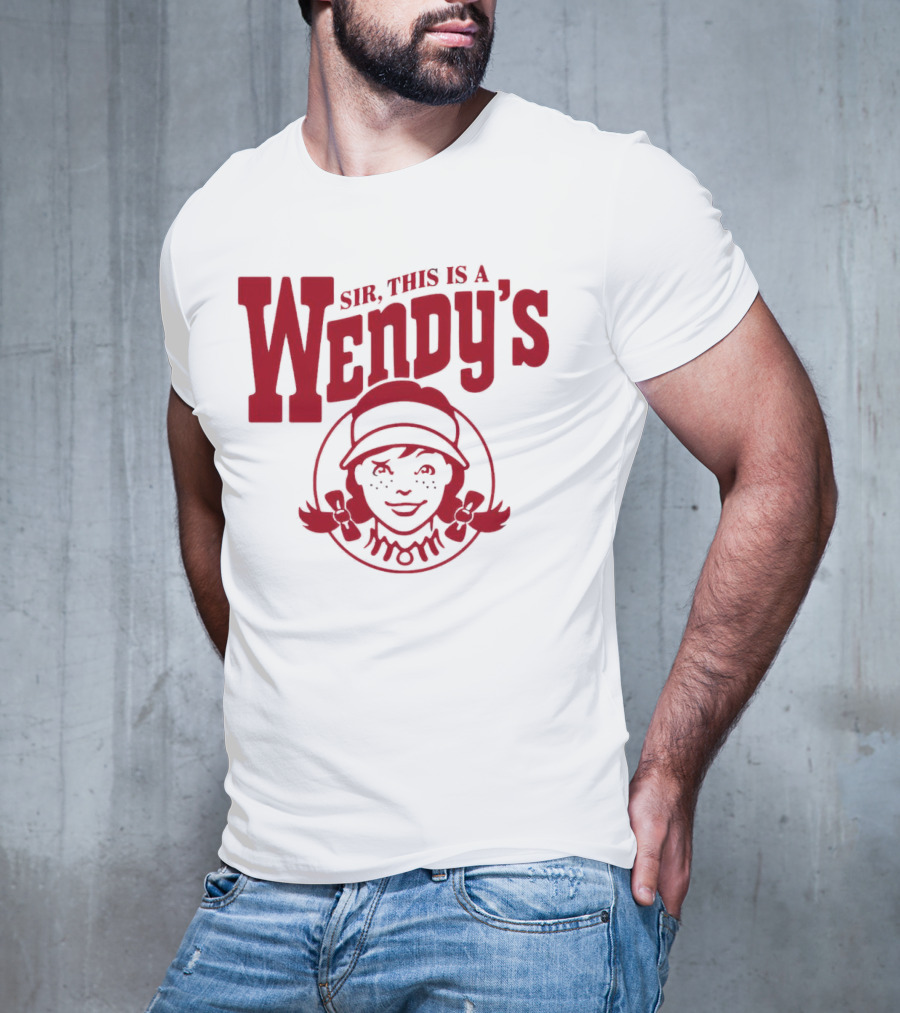 Sir This Is A Wendy’s Logo With Iconic Branding T-Shirt